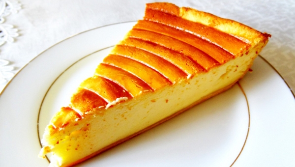 tarte au fromage blanc (Käsekuchen)